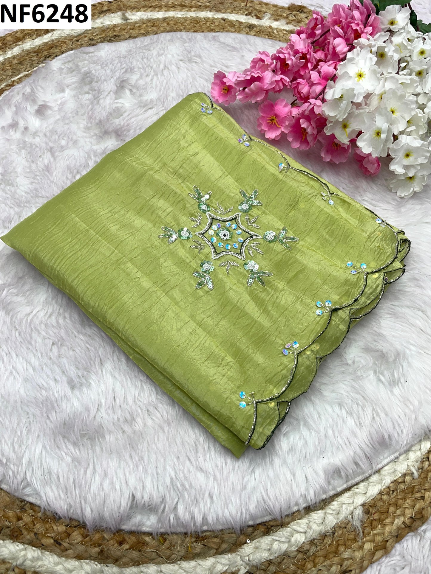 Nf6248 Vmk. Khatli Work Sarees