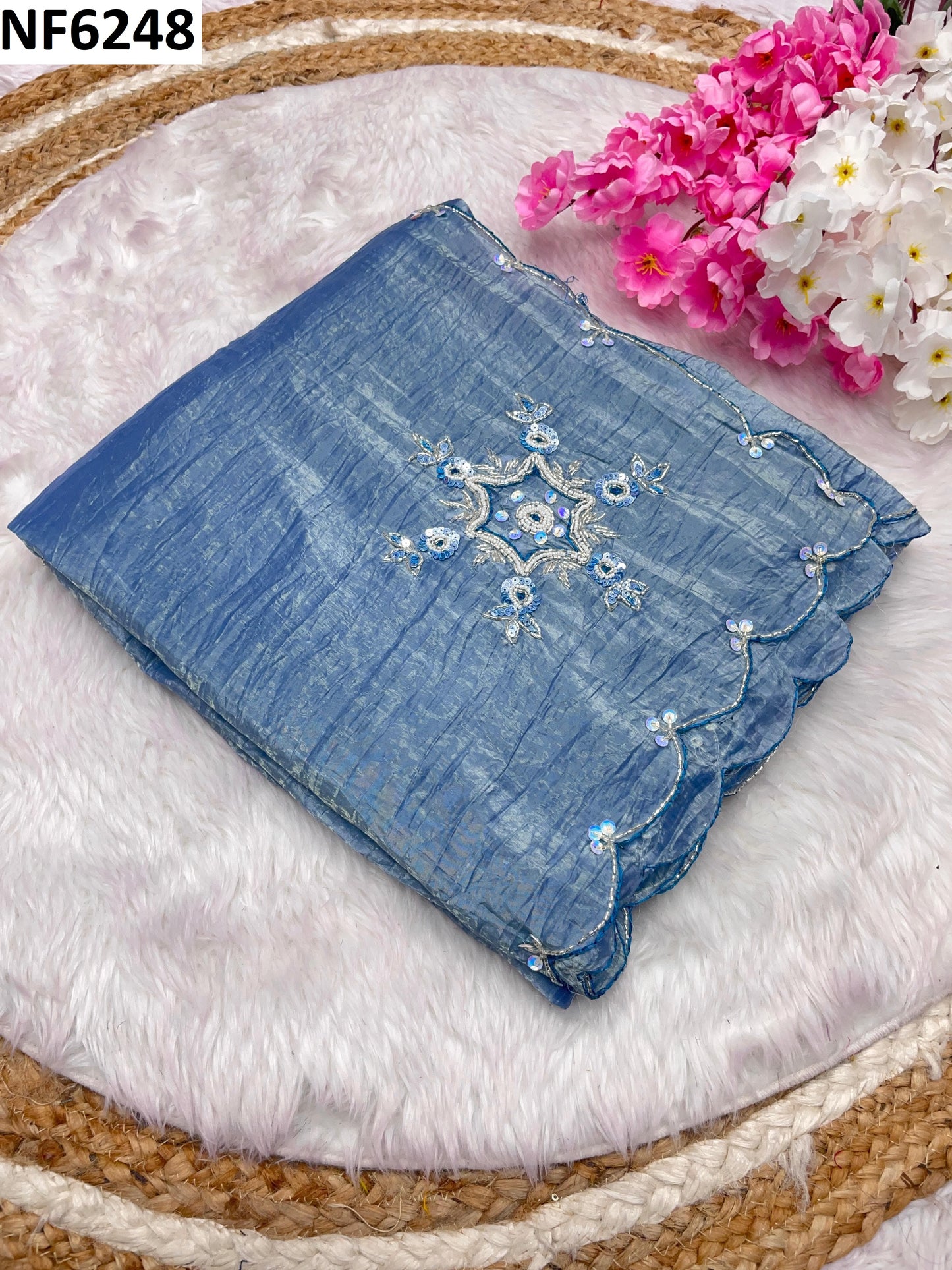 Nf6248 Vmk. Khatli Work Sarees