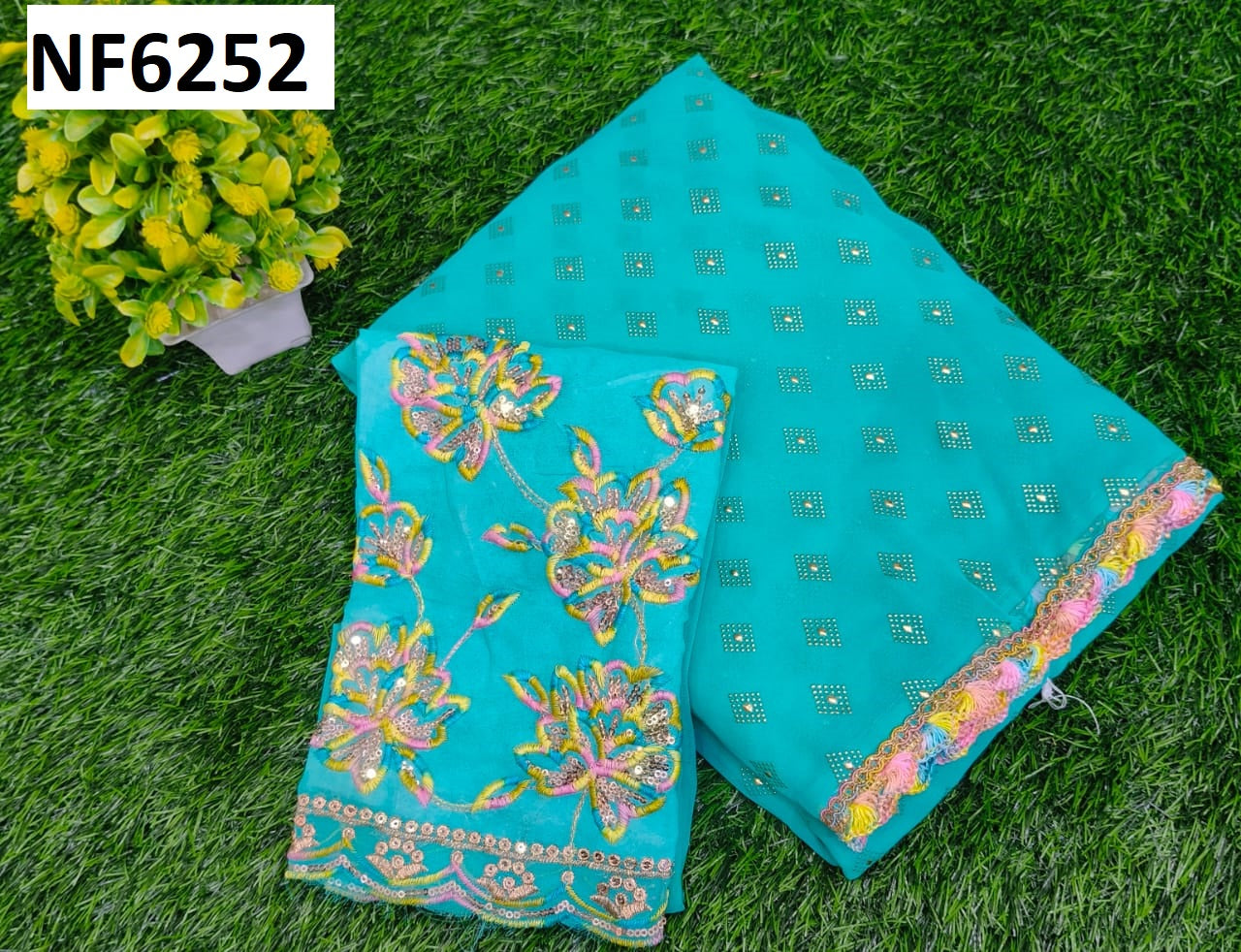 Nf6252 Vmk Georgette Sarees