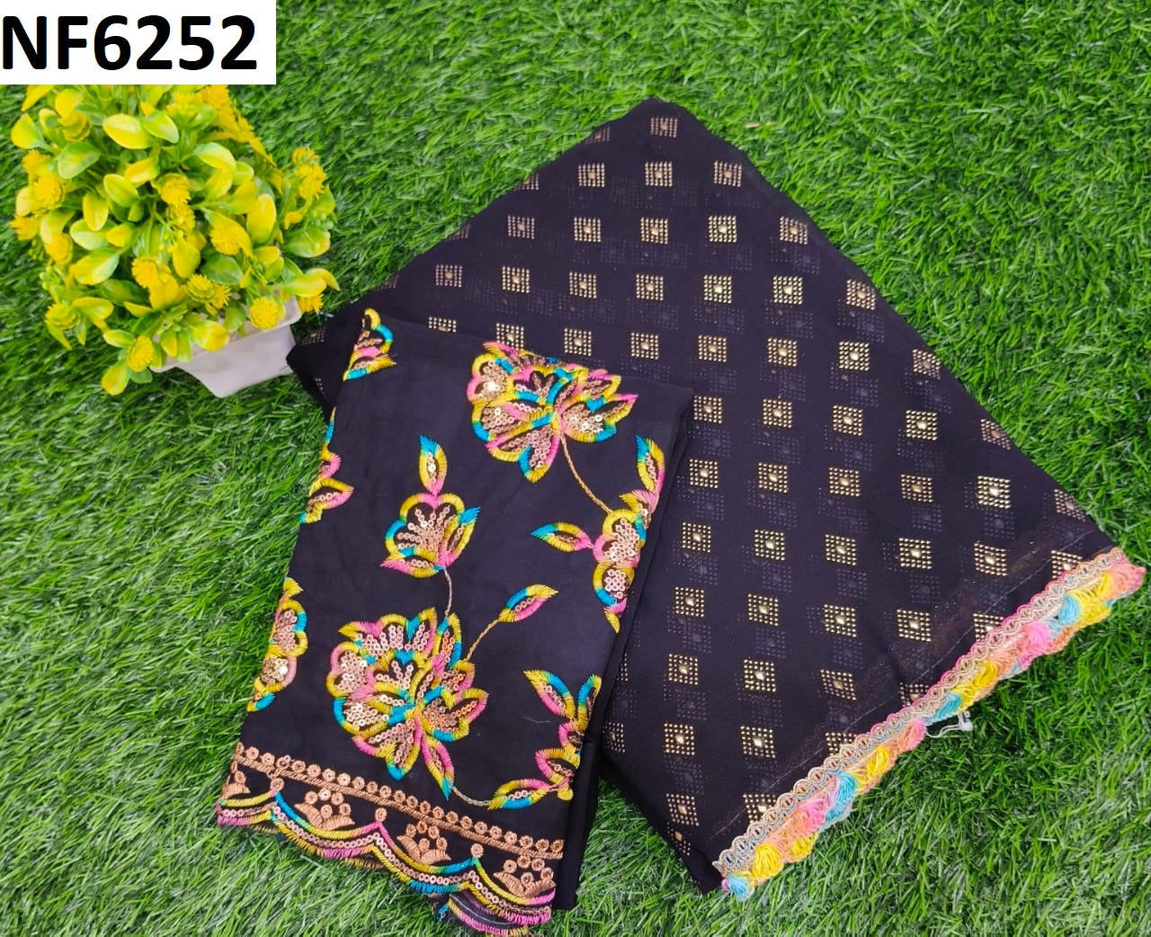 Nf6252 Vmk Georgette Sarees