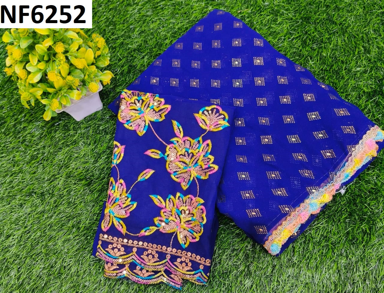 Nf6252 Vmk Georgette Sarees