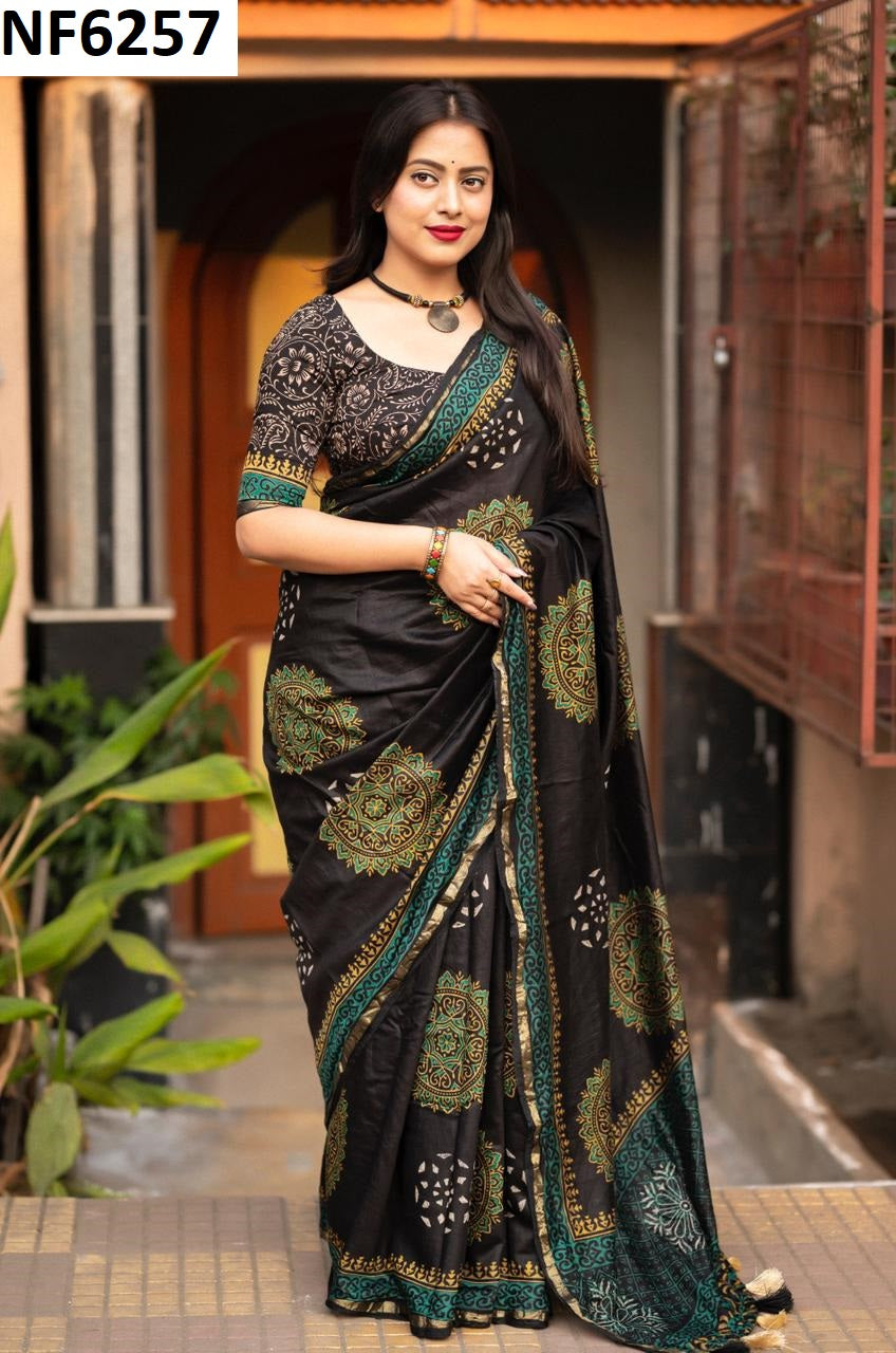 Nf6257 Vmk. Chanderi Sarees