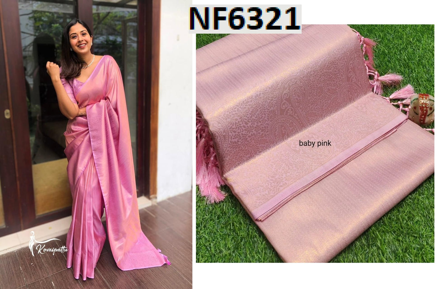 Nf6321 Vmk. Soft Silk Sarees