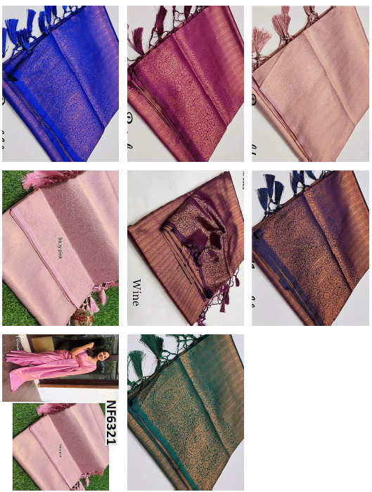 Nf6321 Vmk. Soft Silk Sarees