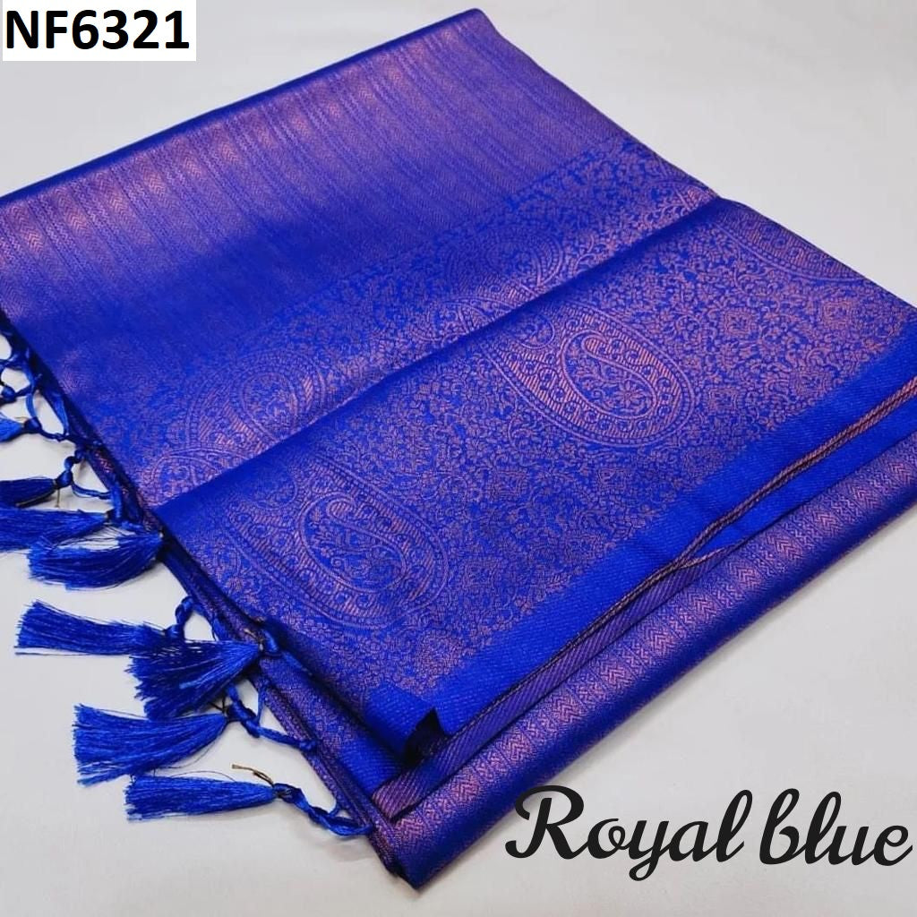 Nf6321 Vmk. Soft Silk Sarees