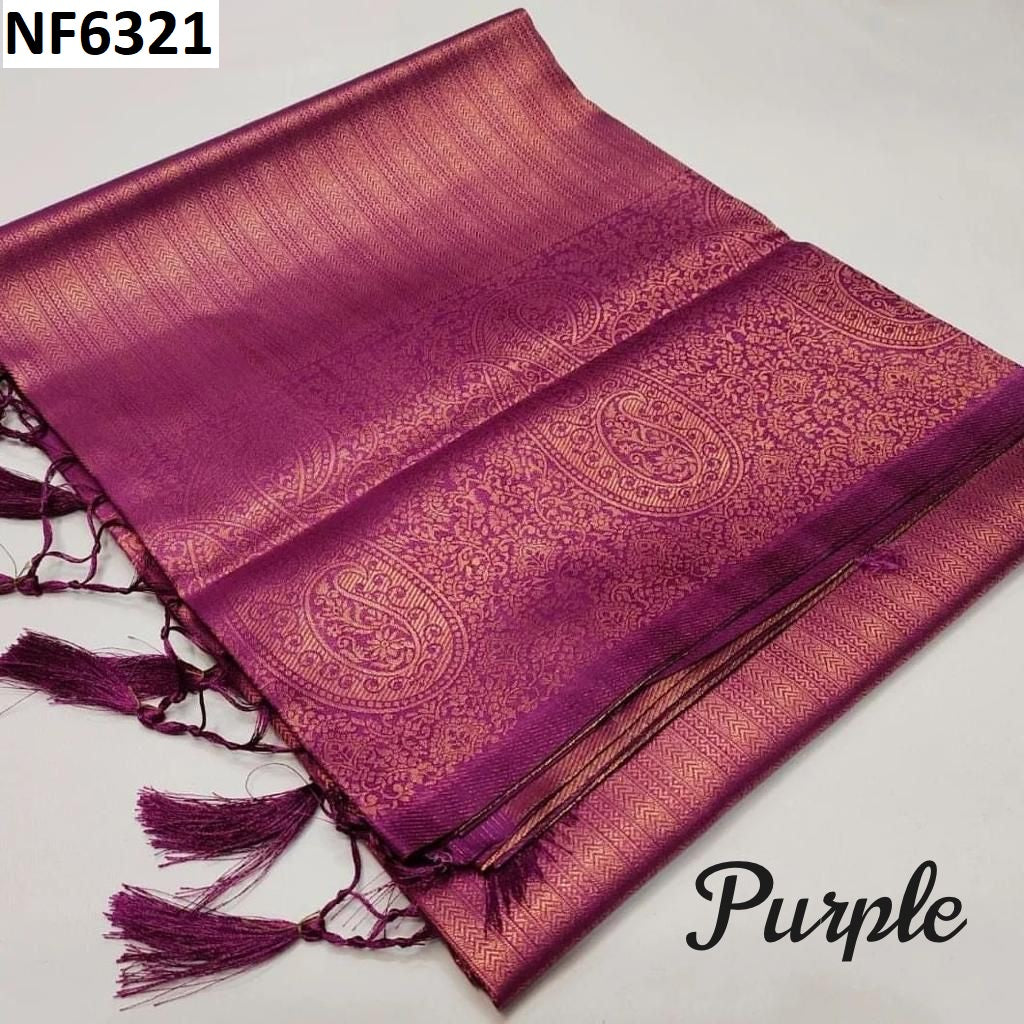 Nf6321 Vmk. Soft Silk Sarees