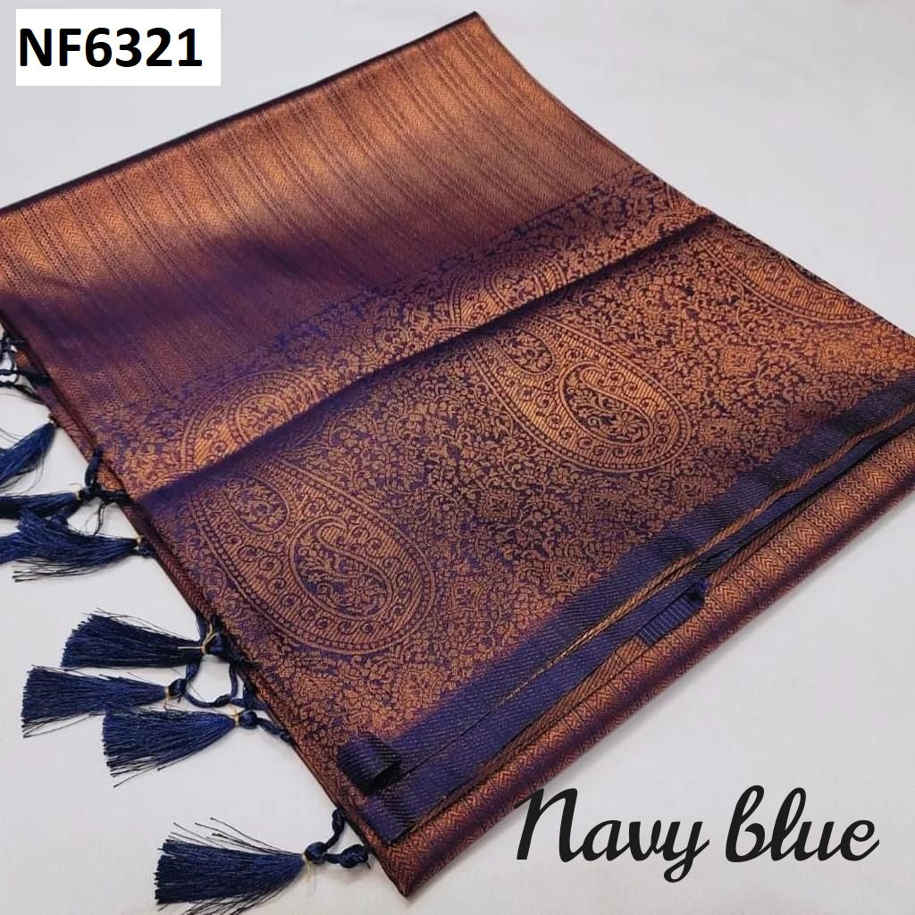 Nf6321 Vmk. Soft Silk Sarees