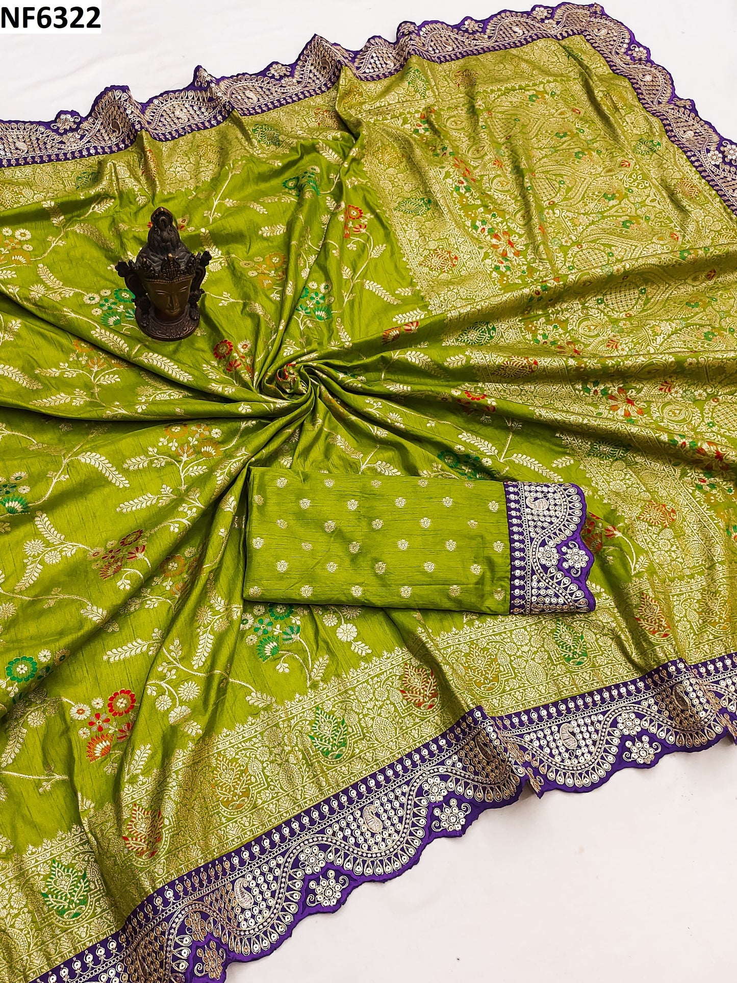 Nf6322 Vmk. Dola Silk Sarees