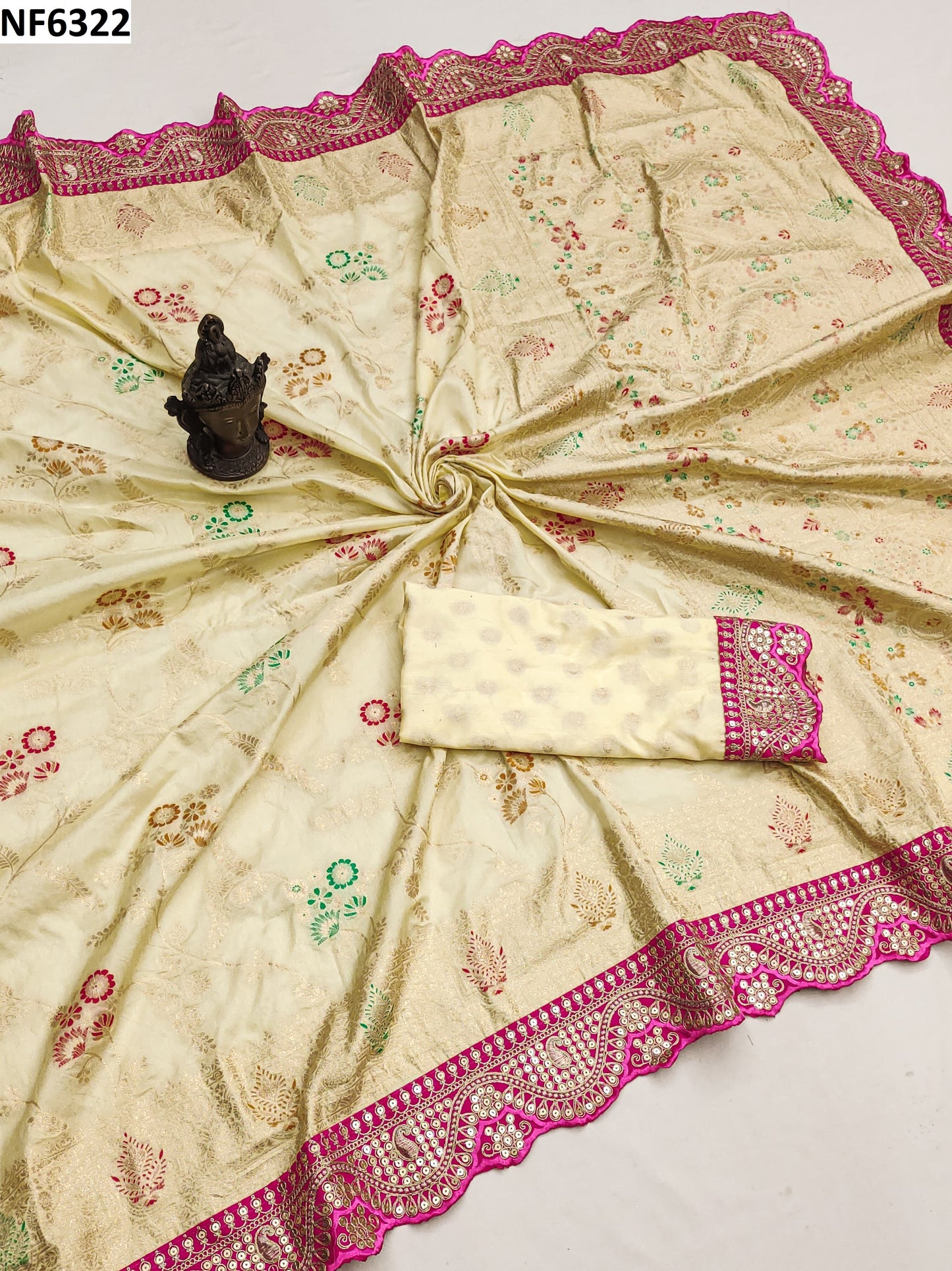 Nf6322 Vmk. Dola Silk Sarees