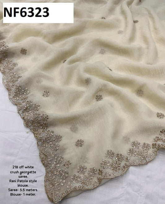 Nf6323 Vmk. Stone Work Sarees