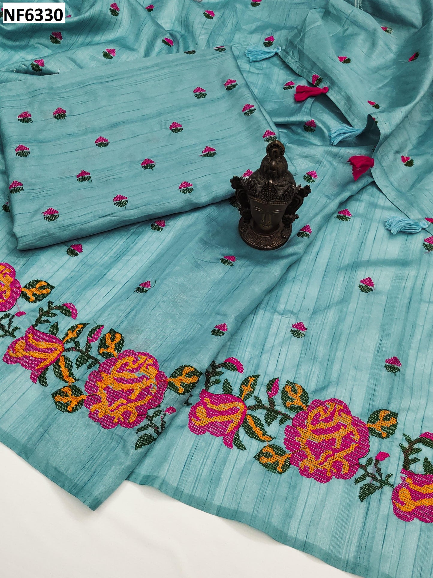 Nf6330 Vmk. Soft Silk Sarees