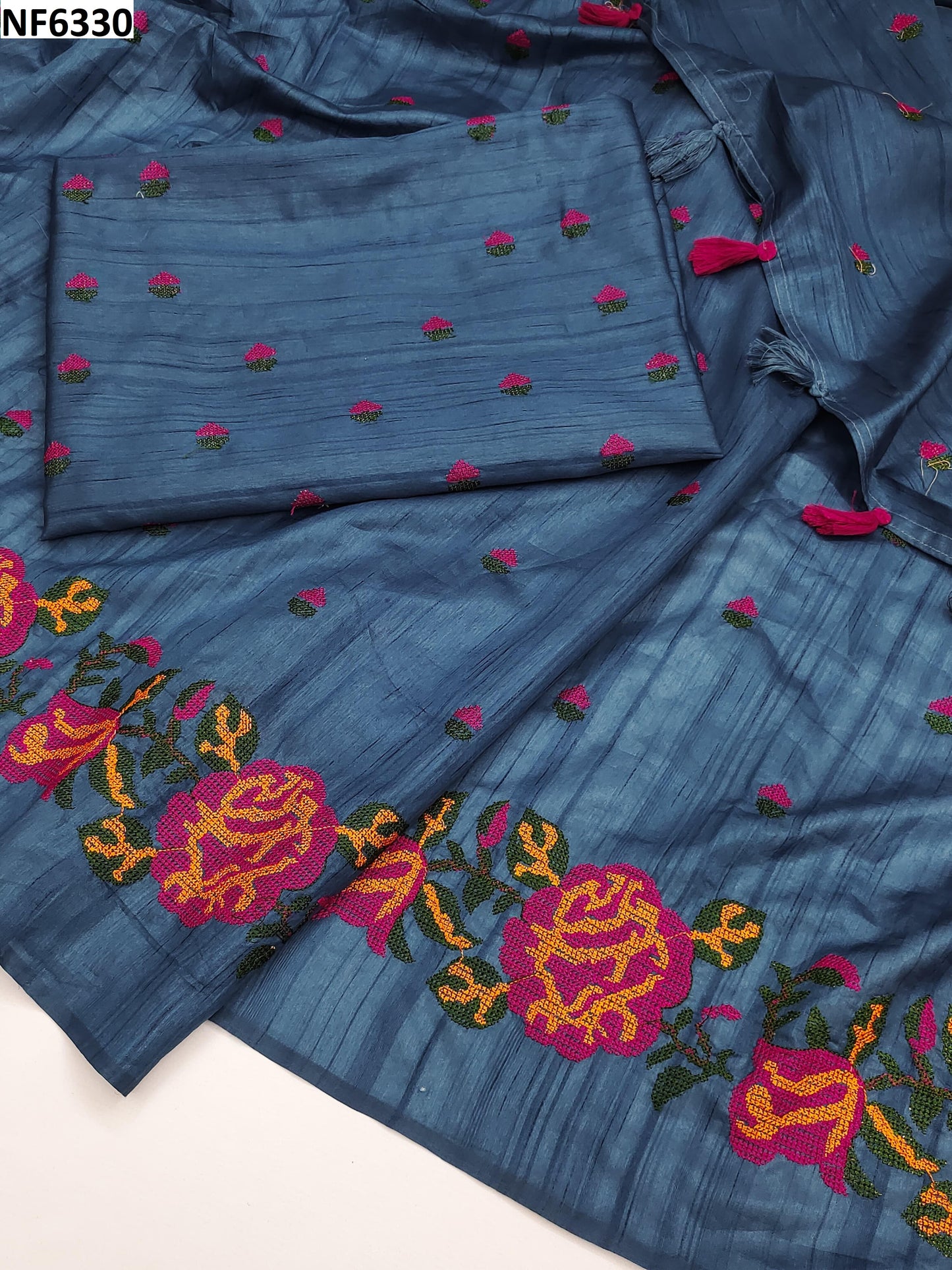 Nf6330 Vmk. Soft Silk Sarees