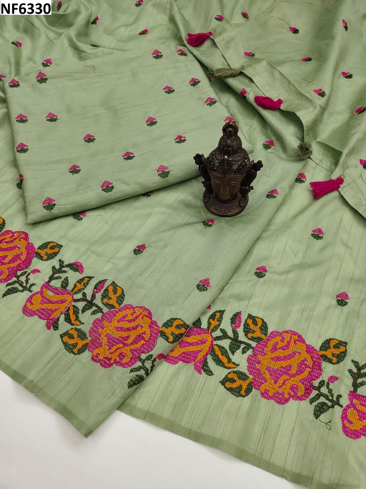 Nf6330 Vmk. Soft Silk Sarees