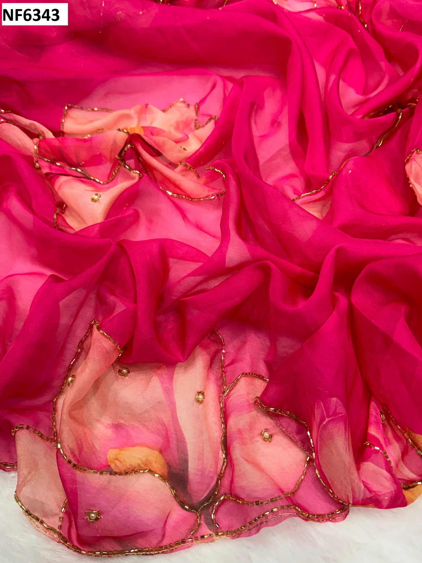 Nf6343 Vmk. Handwork Sarees