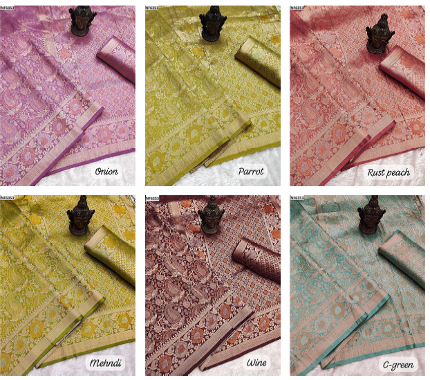 Nf6353 Vmk. Silk Sarees