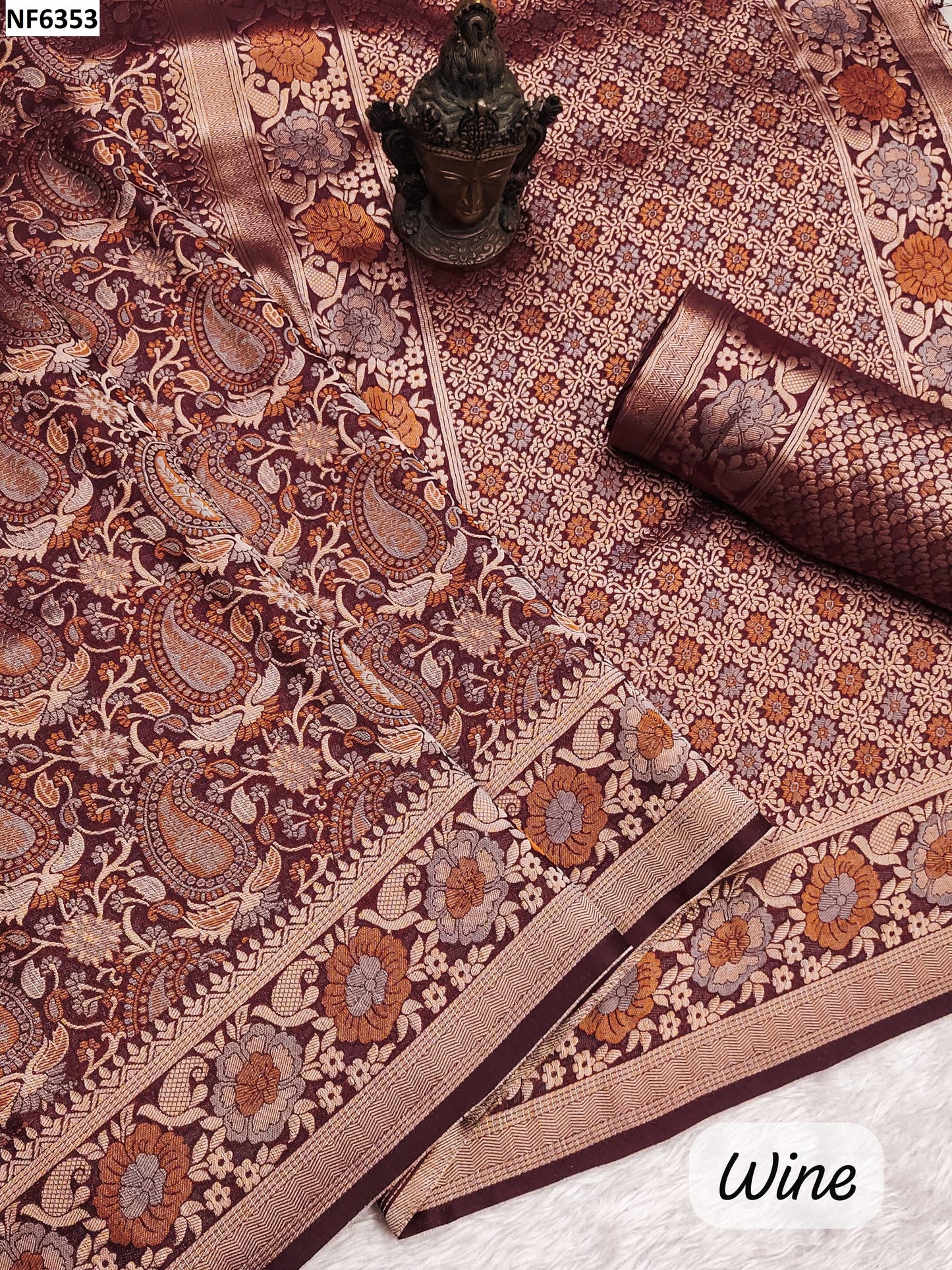 Nf6353 Vmk. Silk Sarees