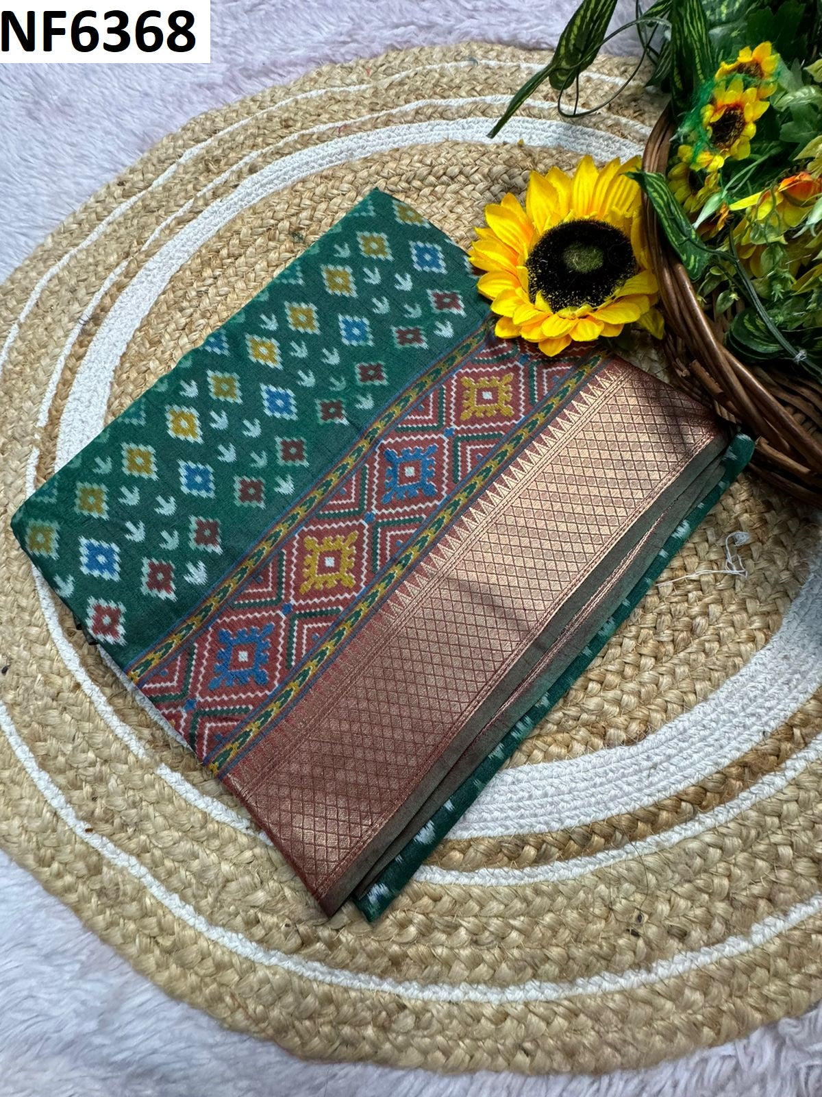 Nf6368 Vmk. Semi Silk Sarees