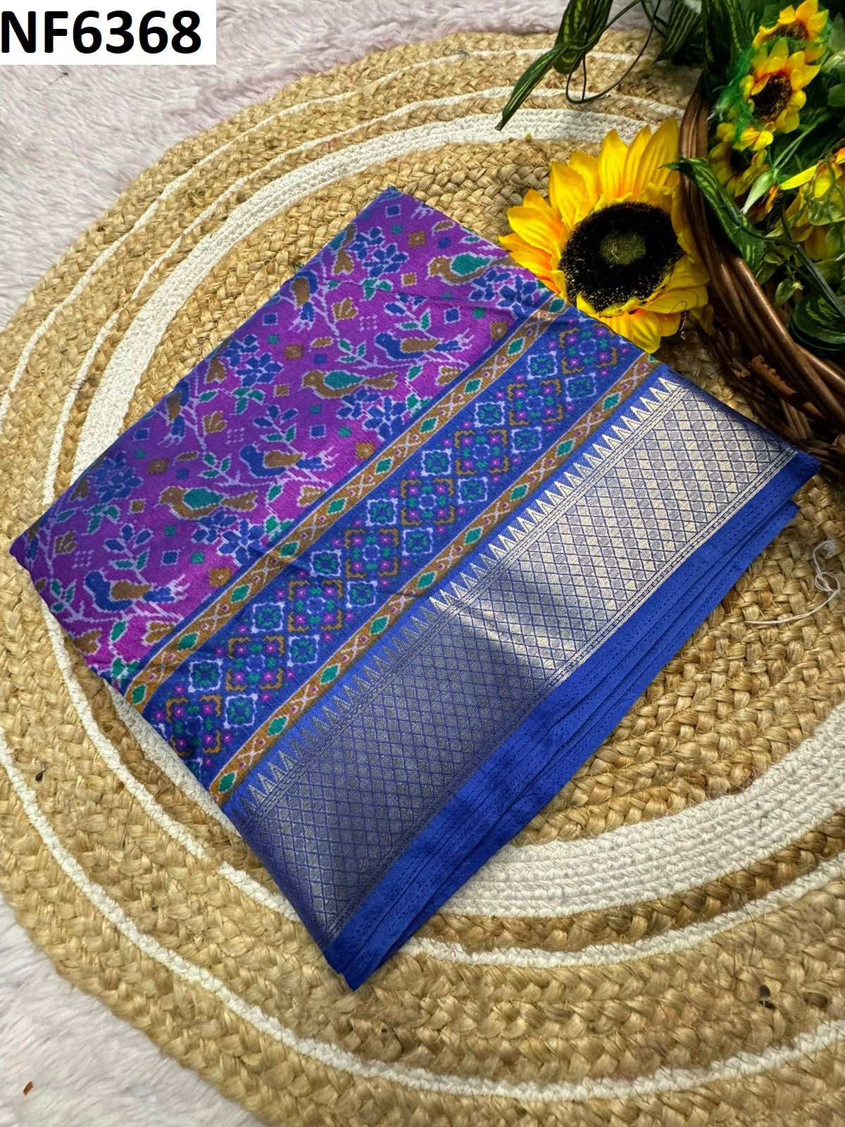 Nf6368 Vmk. Semi Silk Sarees