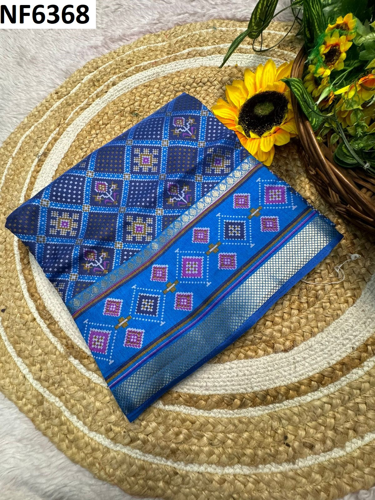 Nf6368 Vmk. Semi Silk Sarees