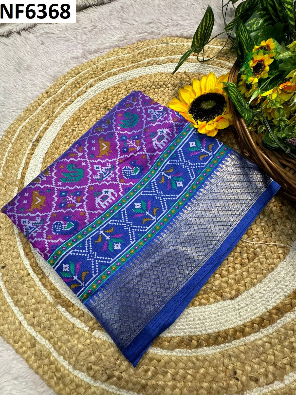 Nf6368 Vmk. Semi Silk Sarees