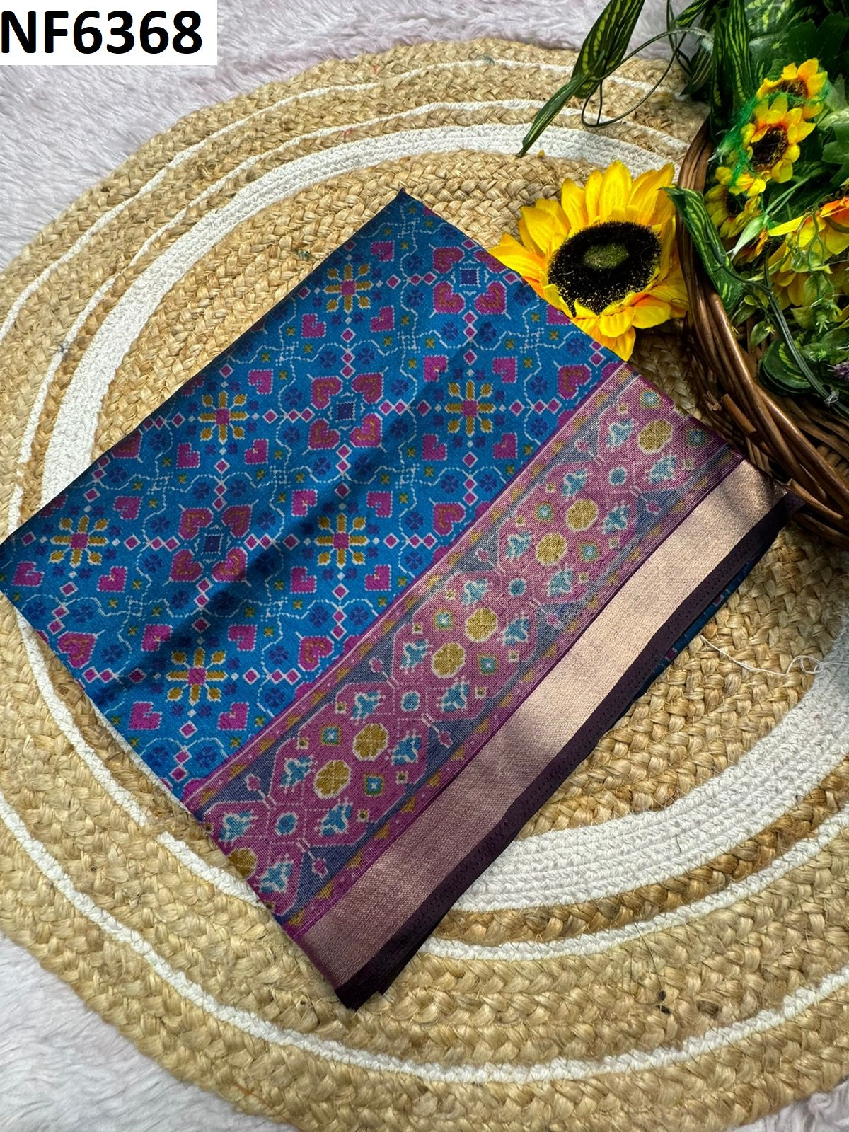 Nf6368 Vmk. Semi Silk Sarees