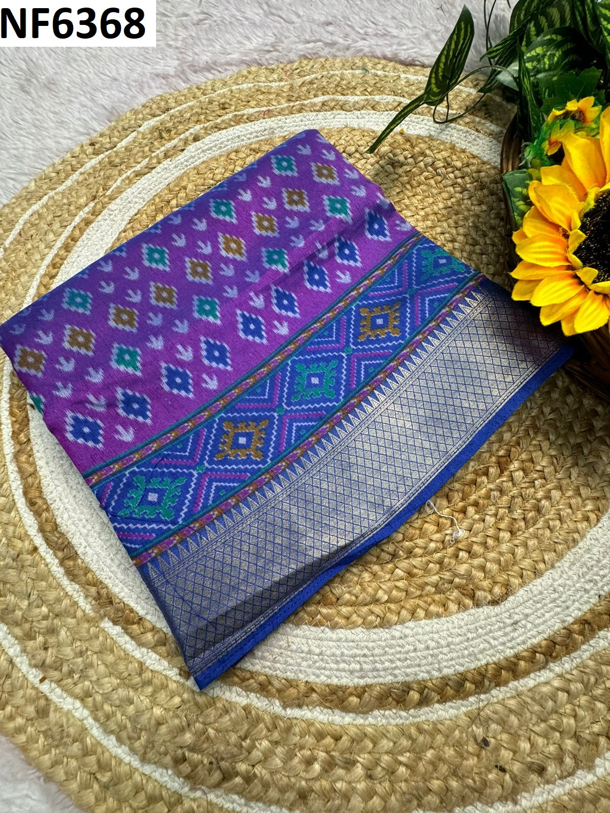 Nf6368 Vmk. Semi Silk Sarees