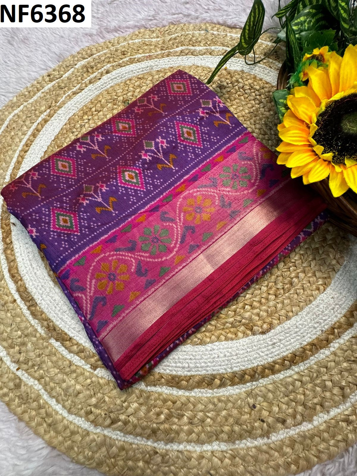 Nf6368 Vmk. Semi Silk Sarees