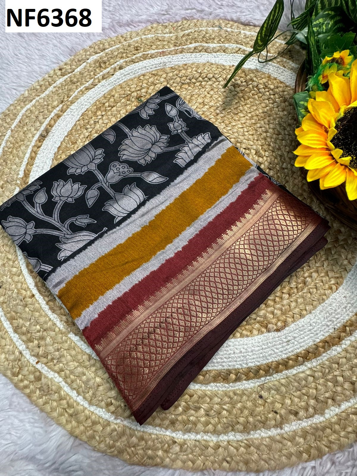 Nf6368 Vmk. Semi Silk Sarees