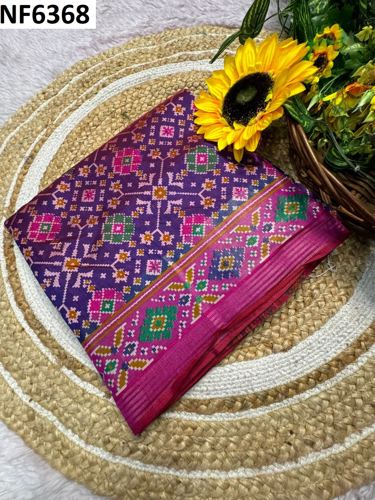 Nf6368 Vmk. Semi Silk Sarees