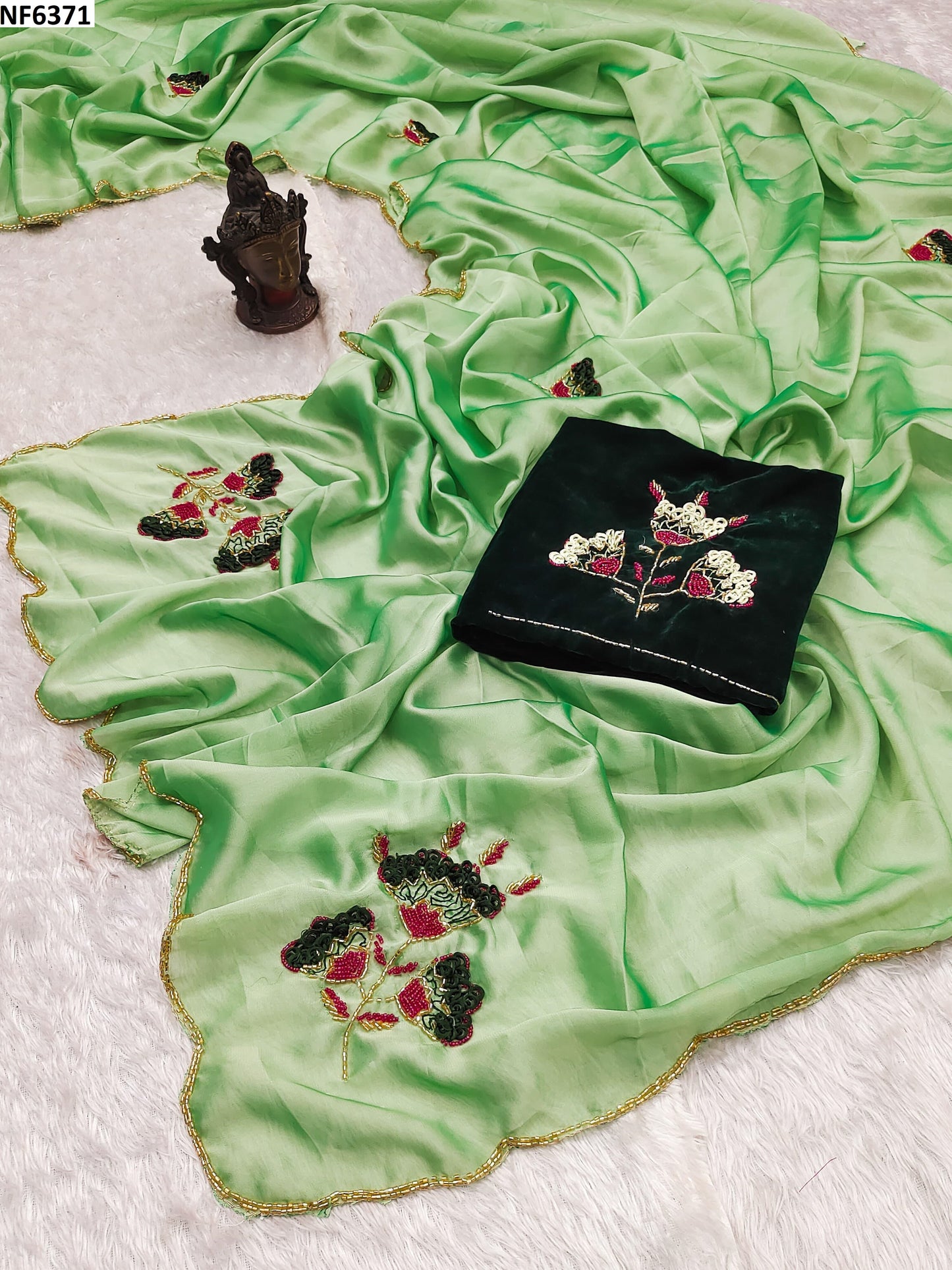 Nf6371 Vmk. Handwork Sarees