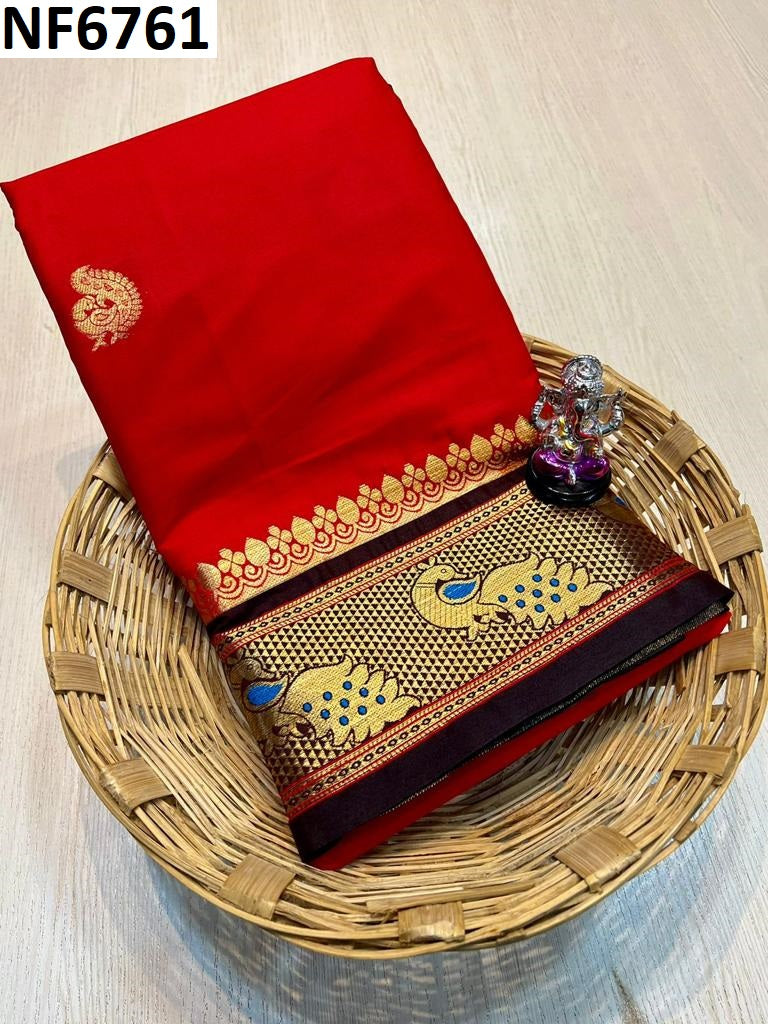 Nf6761 Vmk Silk Gold Sarees