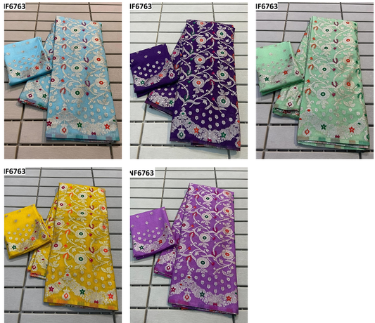 Nf6763 Vmk. Georgette Sarees