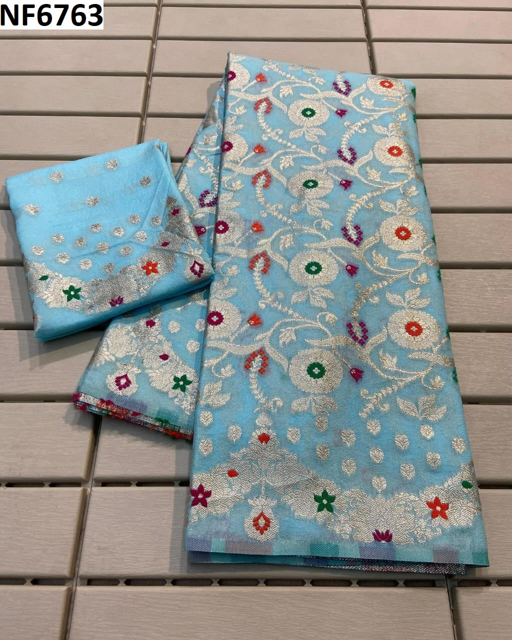 Nf6763 Vmk. Georgette Sarees