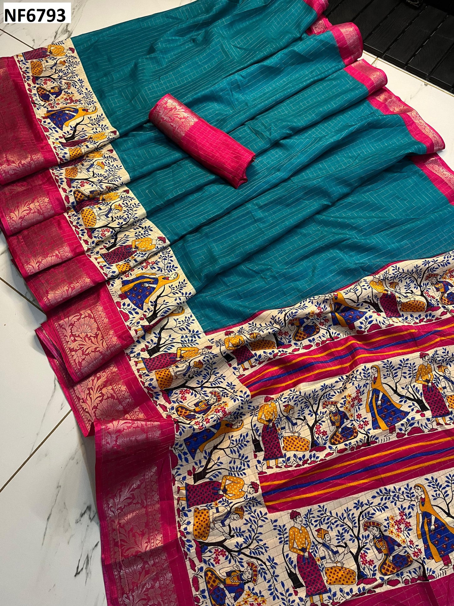 Nf6793 Vmk Jacquard Sarees