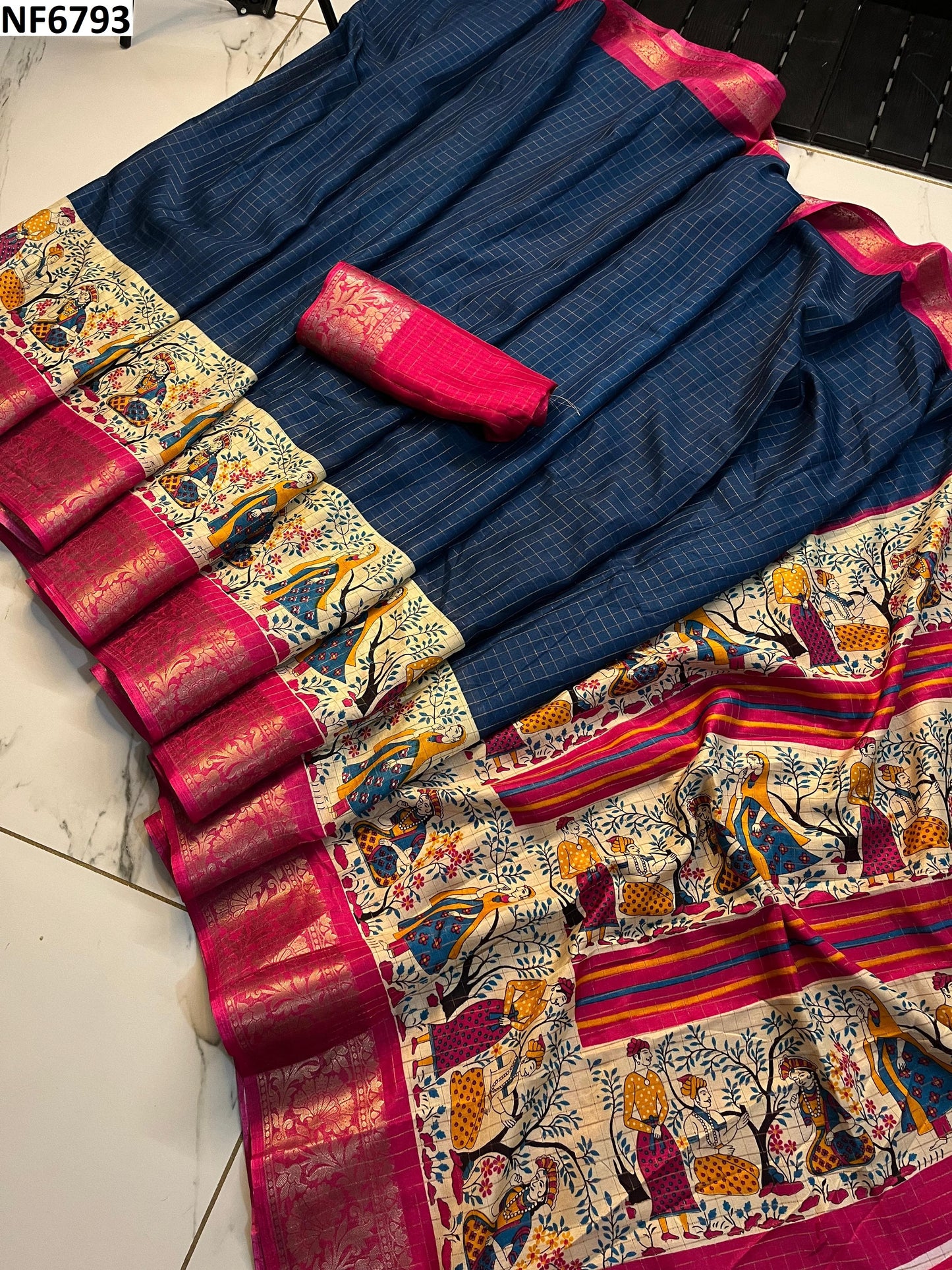 Nf6793 Vmk Jacquard Sarees