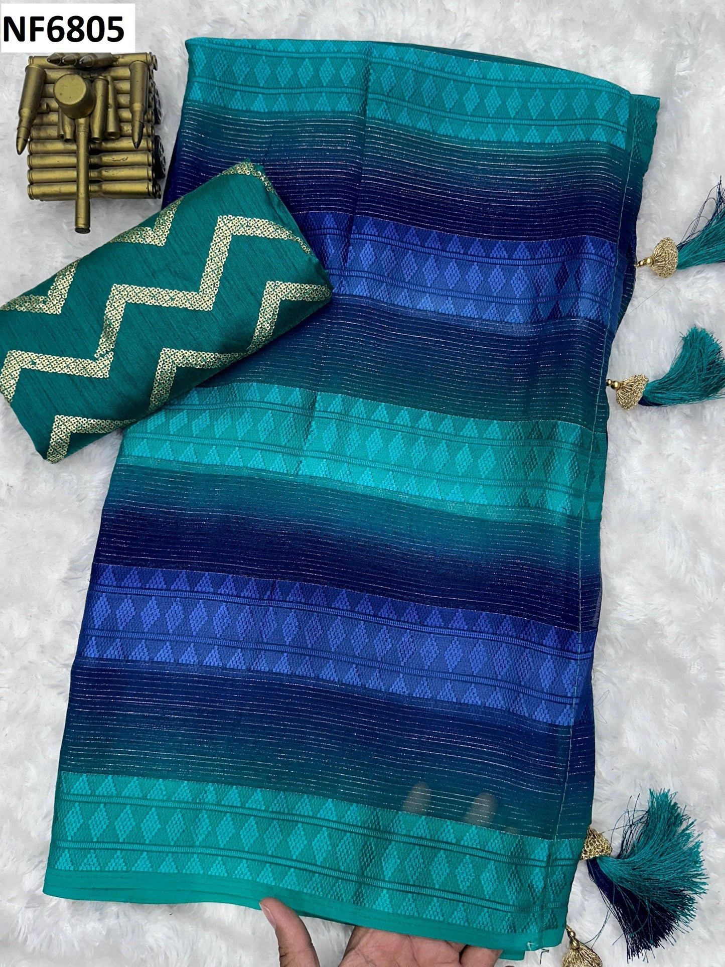 Nf6805 Vmk Jacquard Sarees