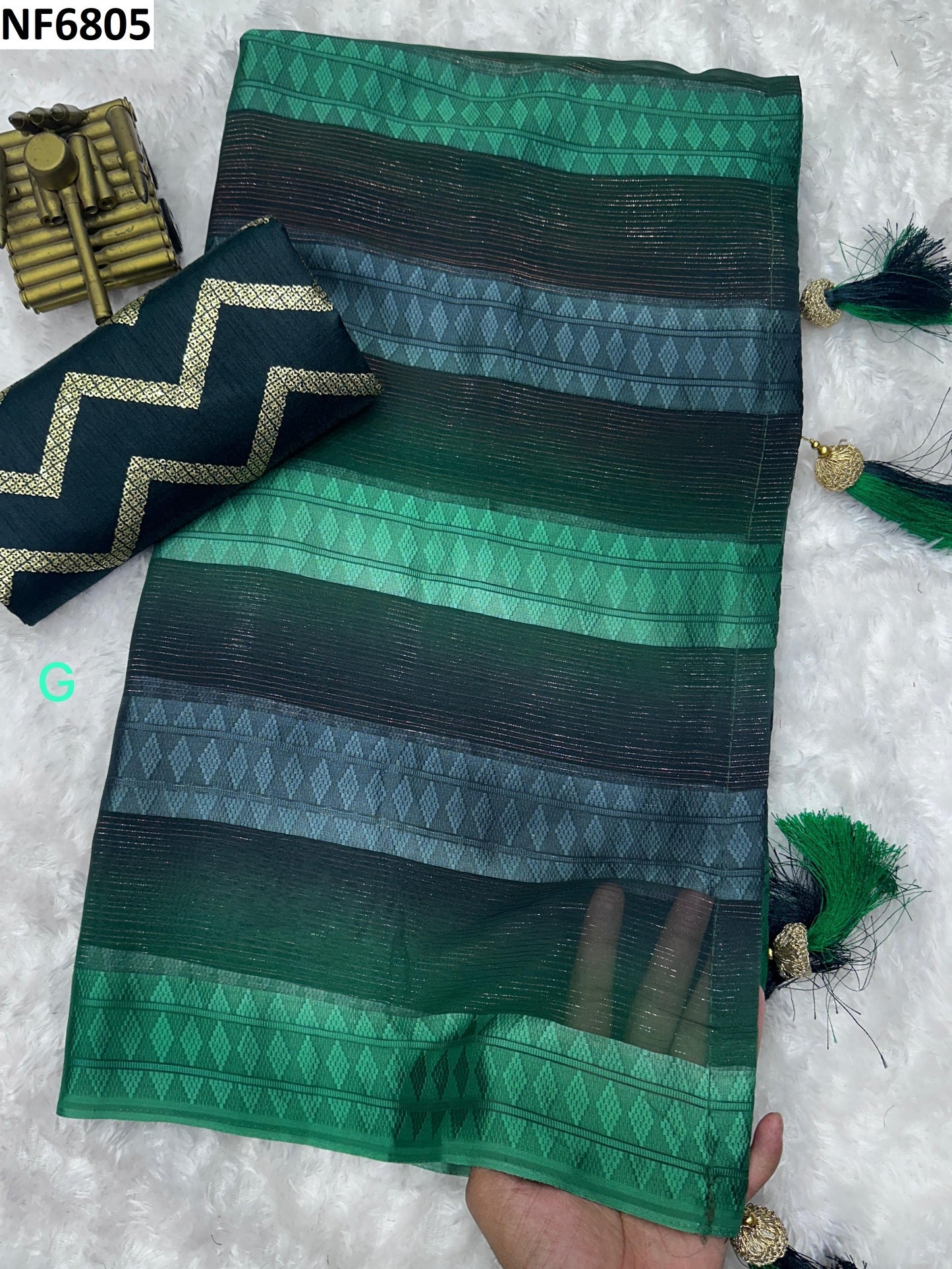 Nf6805 Vmk Jacquard Sarees