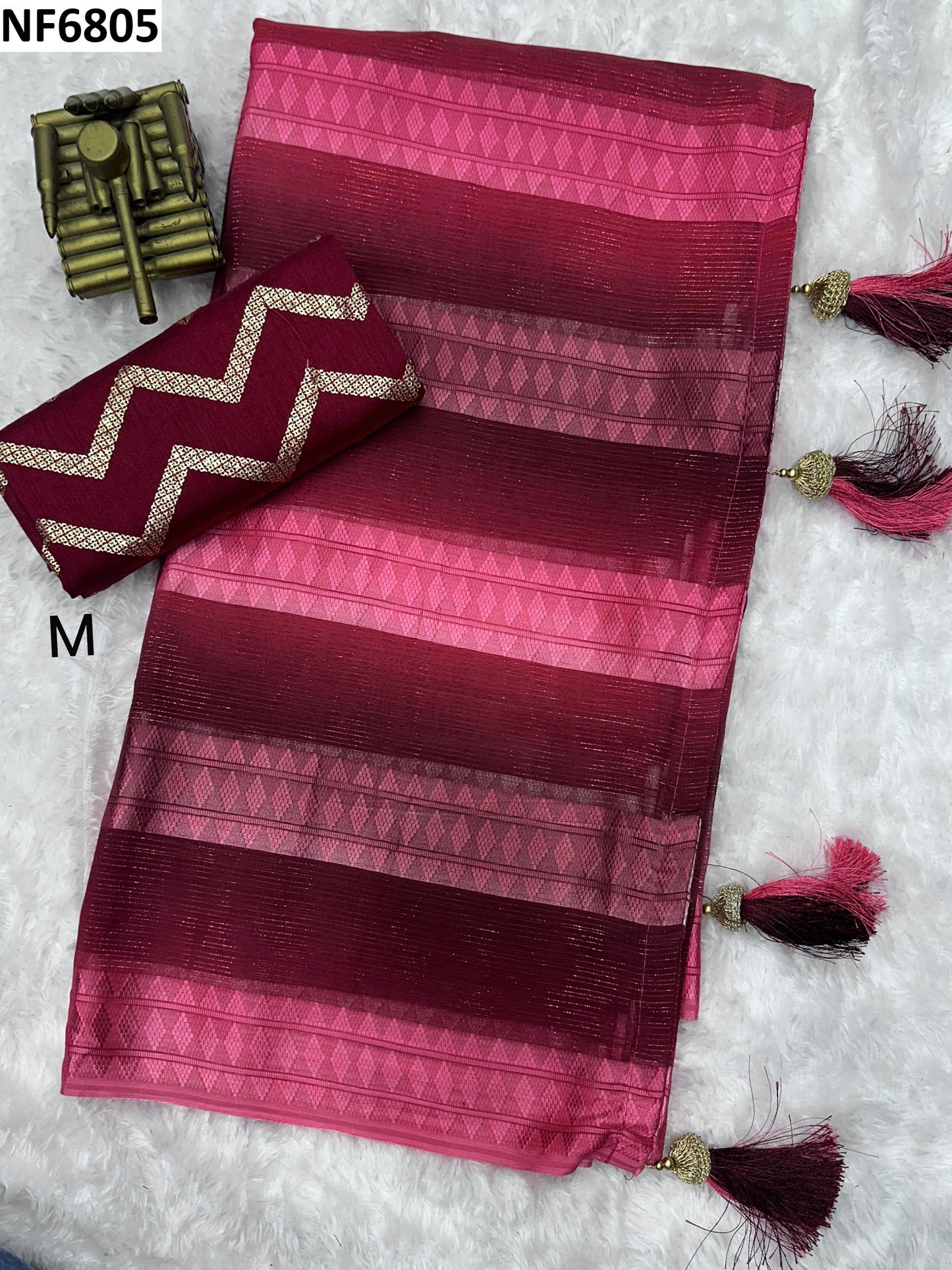 Nf6805 Vmk Jacquard Sarees