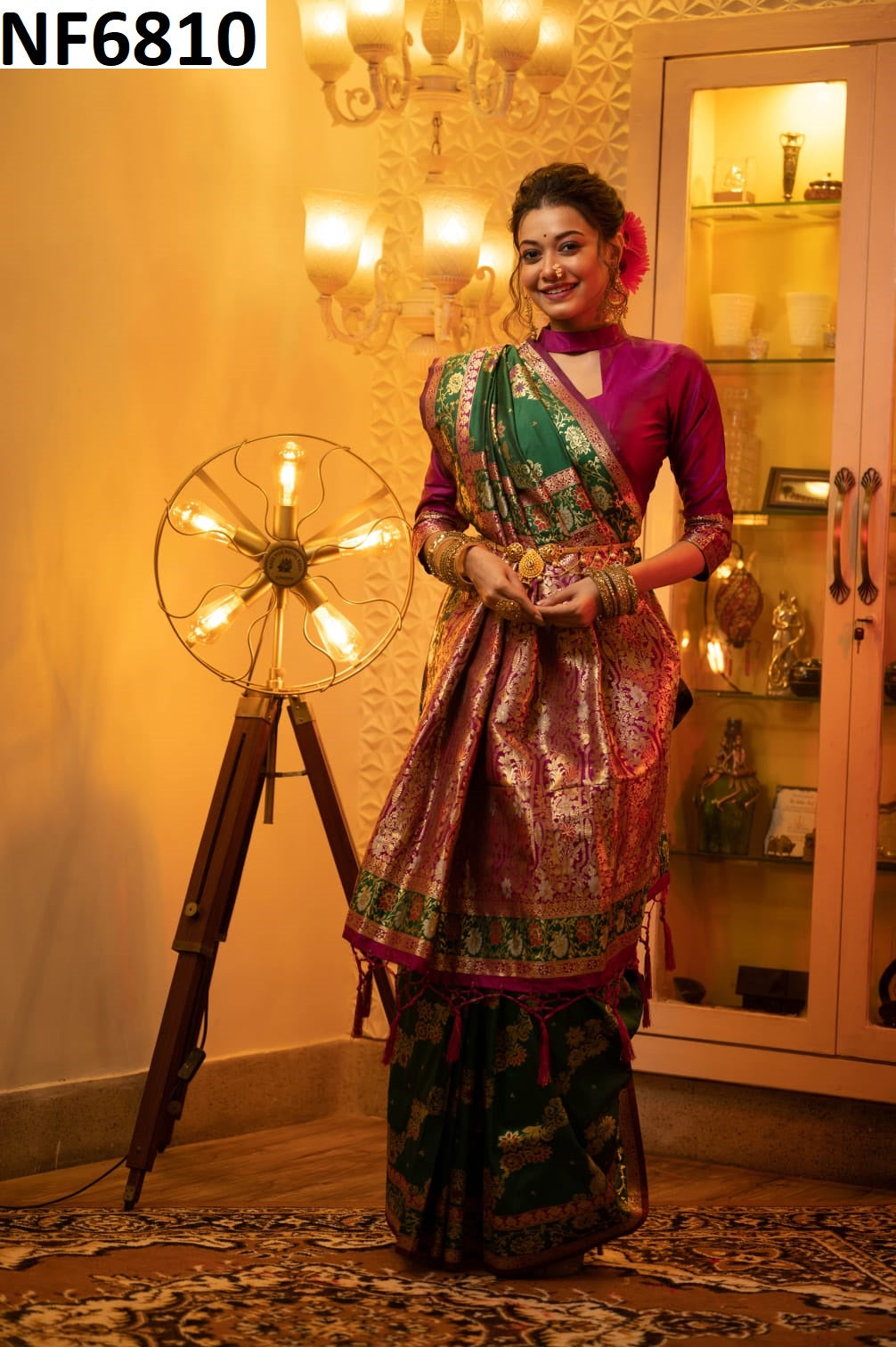 Nf6810 Vmk. Banarasi Silk Sarees