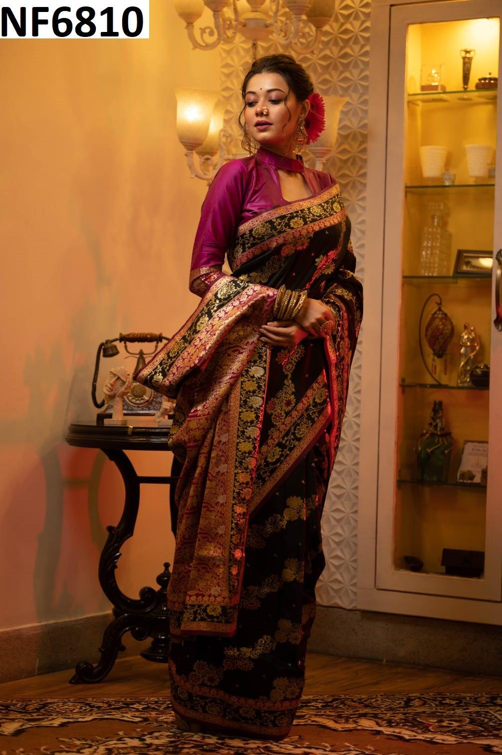 Nf6810 Vmk. Banarasi Silk Sarees