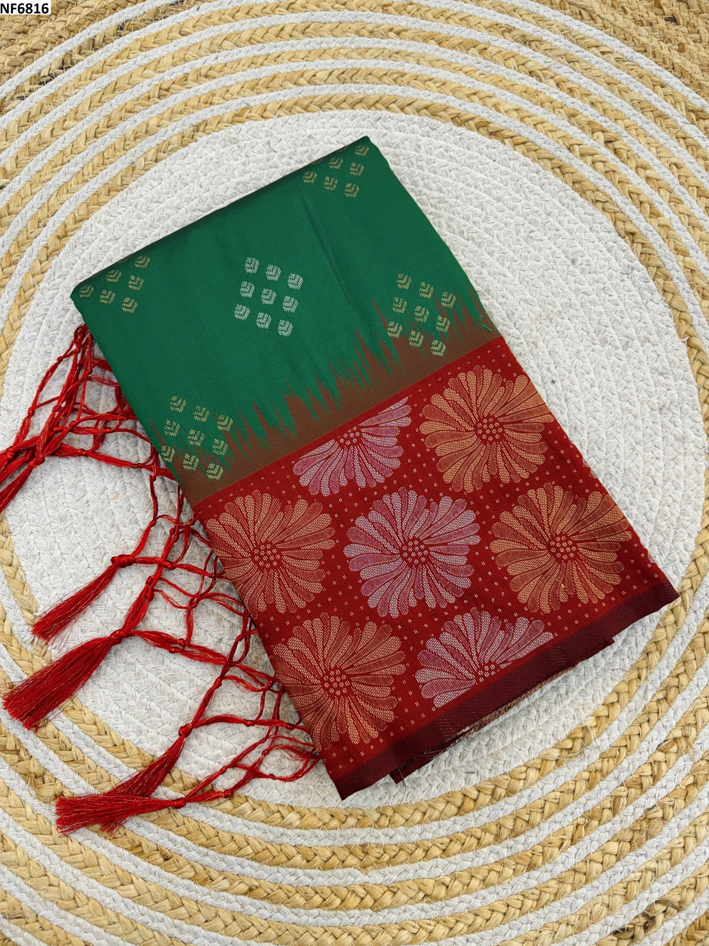 Nf6816 Vmk. Soft Silk Sarees