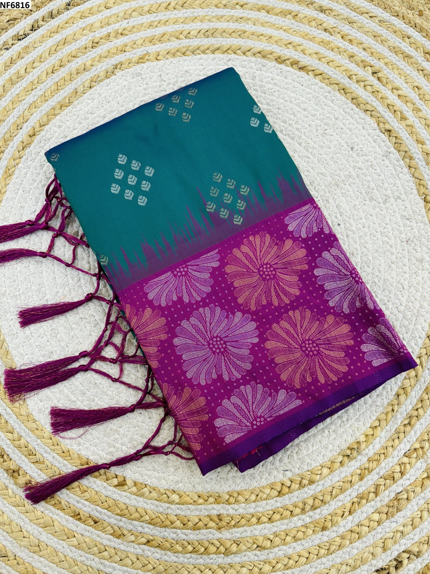 Nf6816 Vmk. Soft Silk Sarees