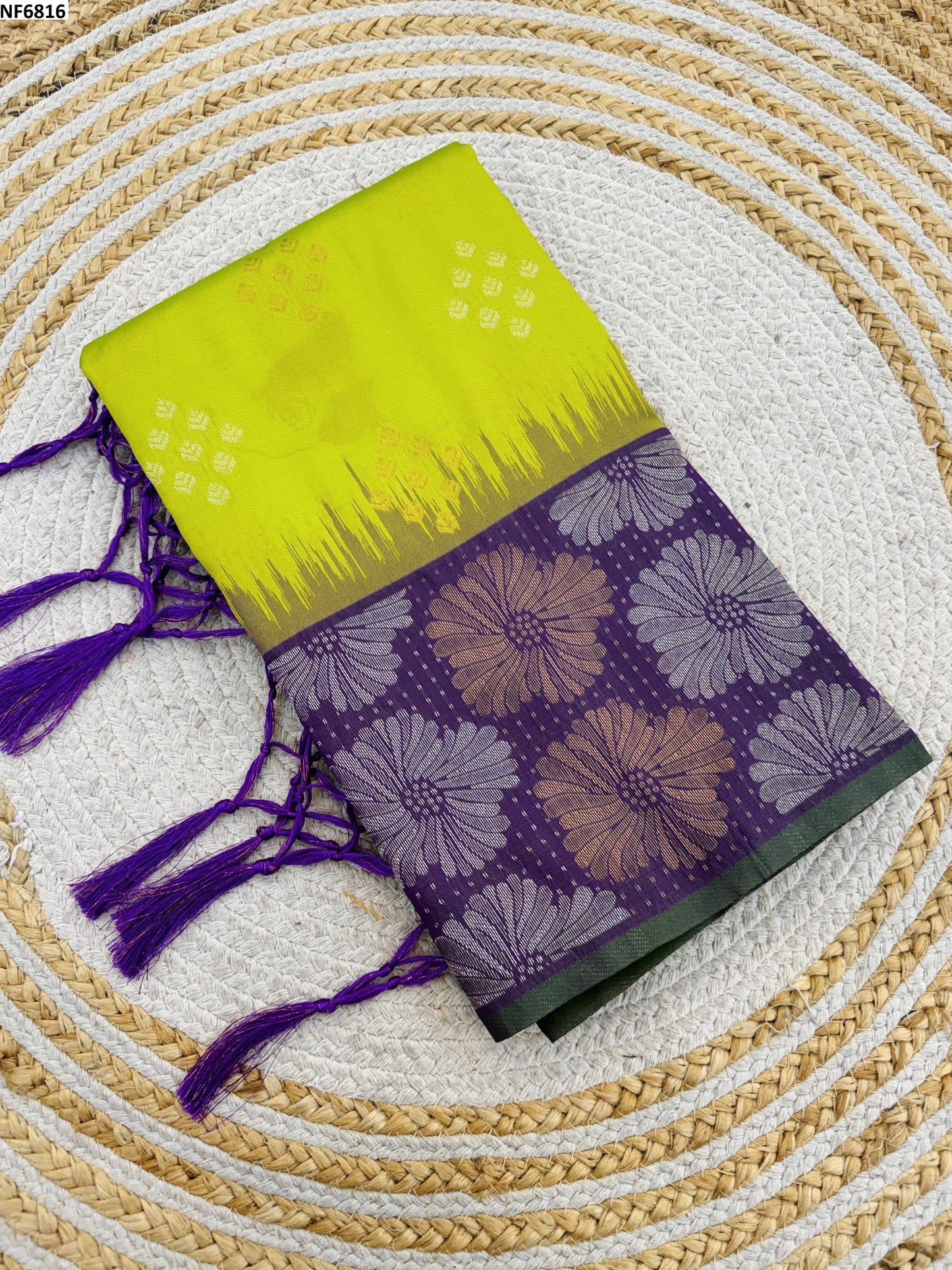 Nf6816 Vmk. Soft Silk Sarees