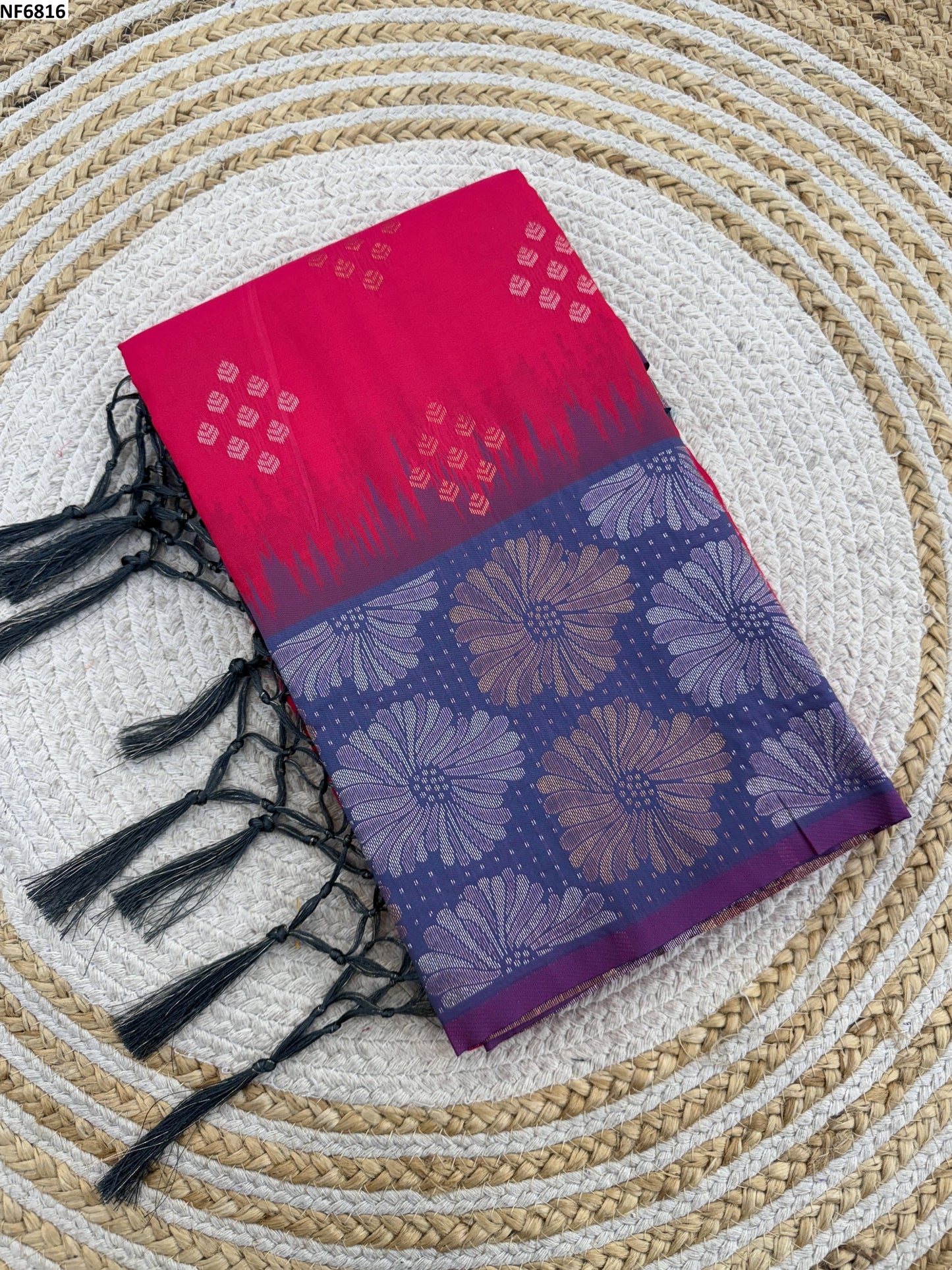 Nf6816 Vmk. Soft Silk Sarees