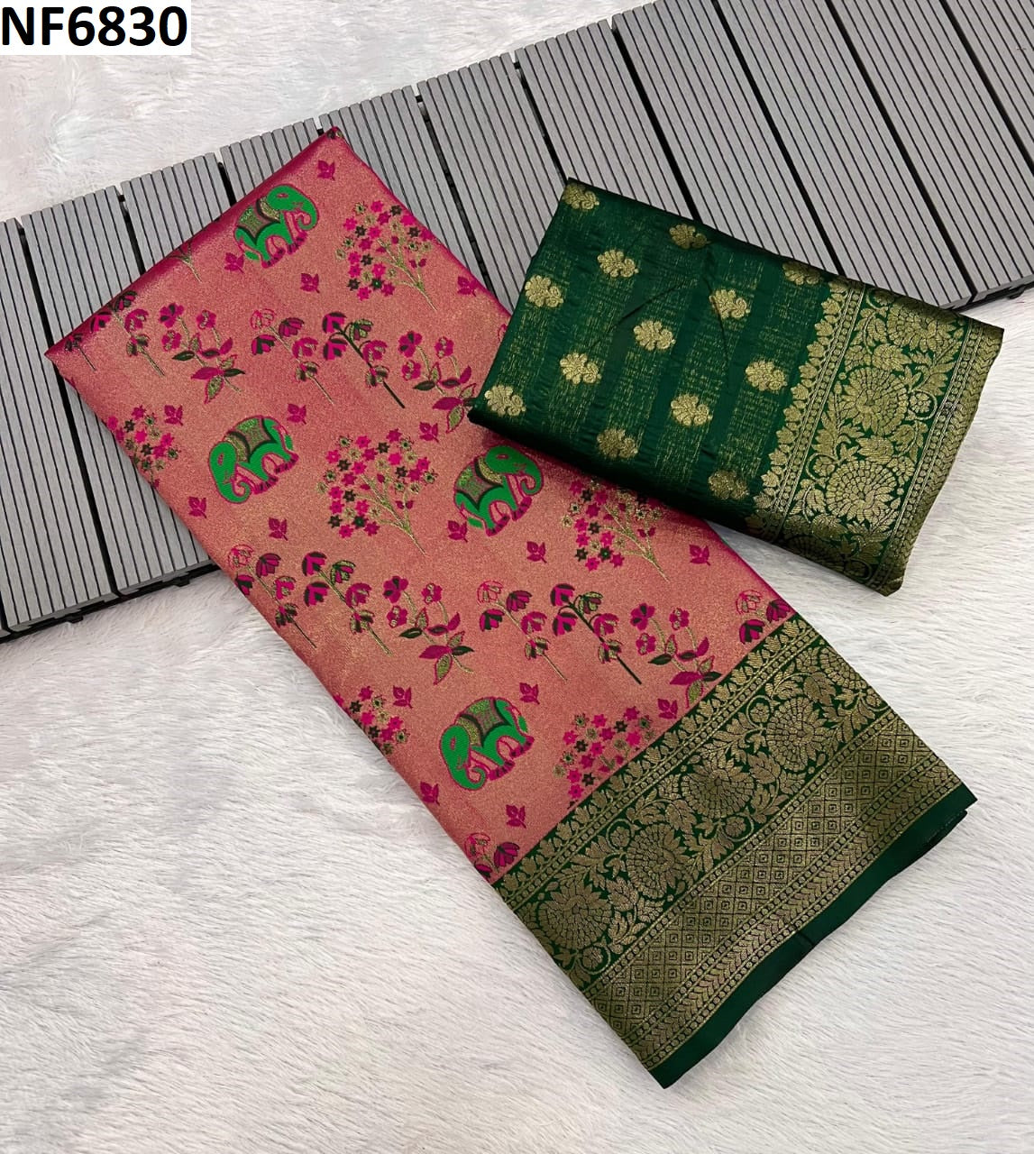 Nf6830 Vmk. Kanjivaram Silk Sarees