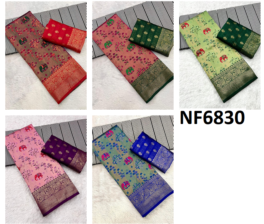 Nf6830 Vmk. Kanjivaram Silk Sarees