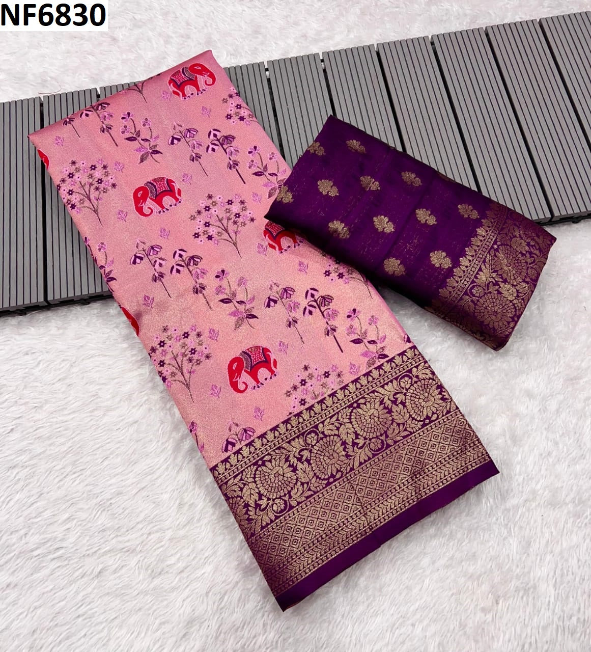 Nf6830 Vmk. Kanjivaram Silk Sarees