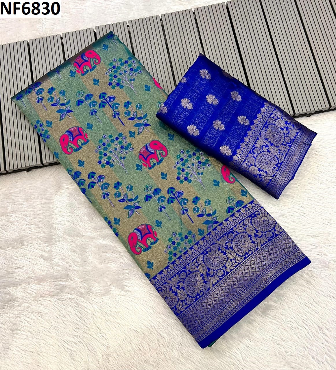 Nf6830 Vmk. Kanjivaram Silk Sarees