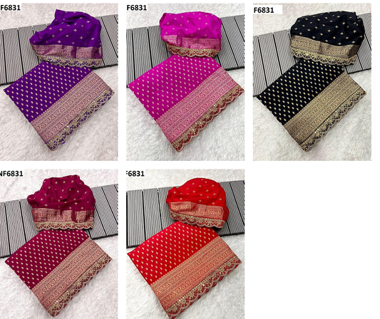 Nf6831 Vmk. Khadi Sarees