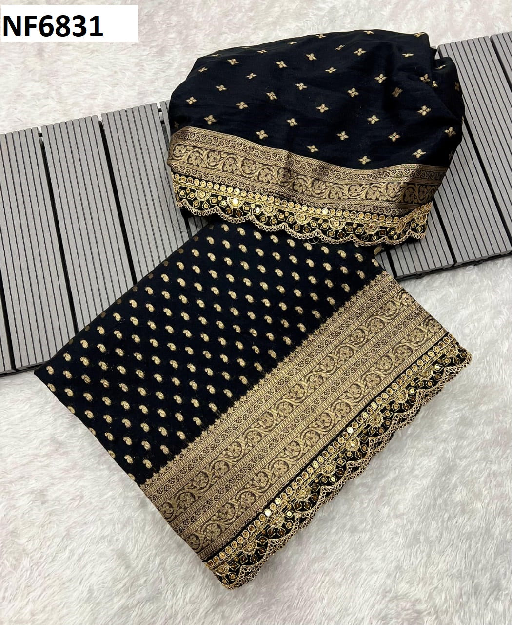 Nf6831 Vmk. Khadi Sarees